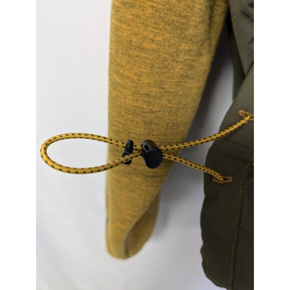 Alpine Design 1962 Anorak Pullover Jacket Hooded Yellow Green Mens Size XXL - Picture 5 of 9